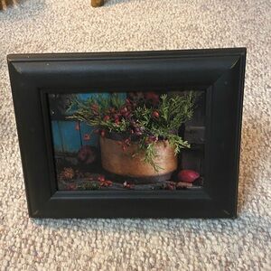 Crossroads Black Framed Rustic Wall Art